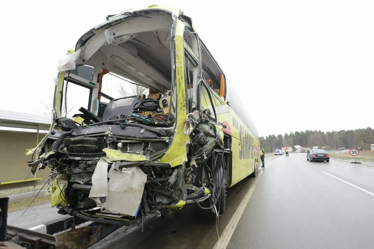 Traagiline bussiavarii Ida-Virumaal Rannapungerjal.