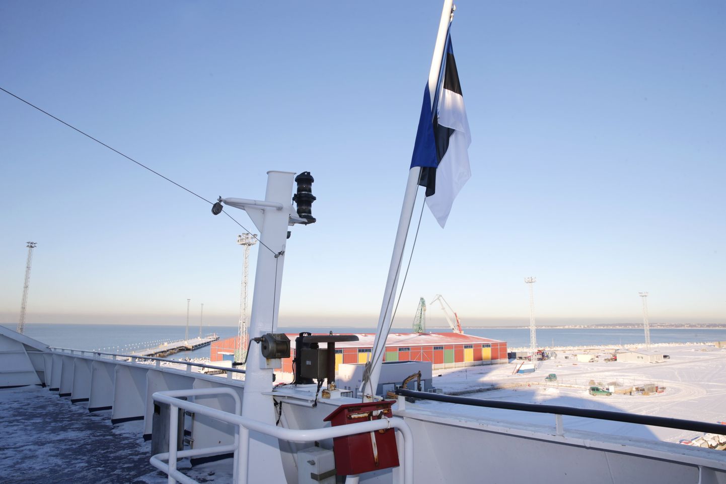 24. jaanuaril 2014 saabus Viking XPRS esimest korda Eesti lipu all Tallinna