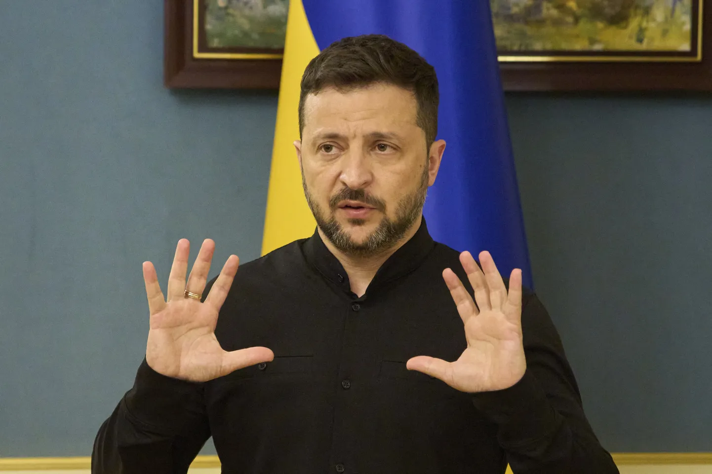 Ukrainas prezidents Volodimirs Zelenskis