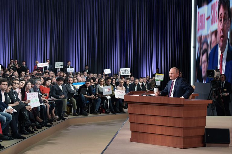 Vladimir Putini pressikonverents