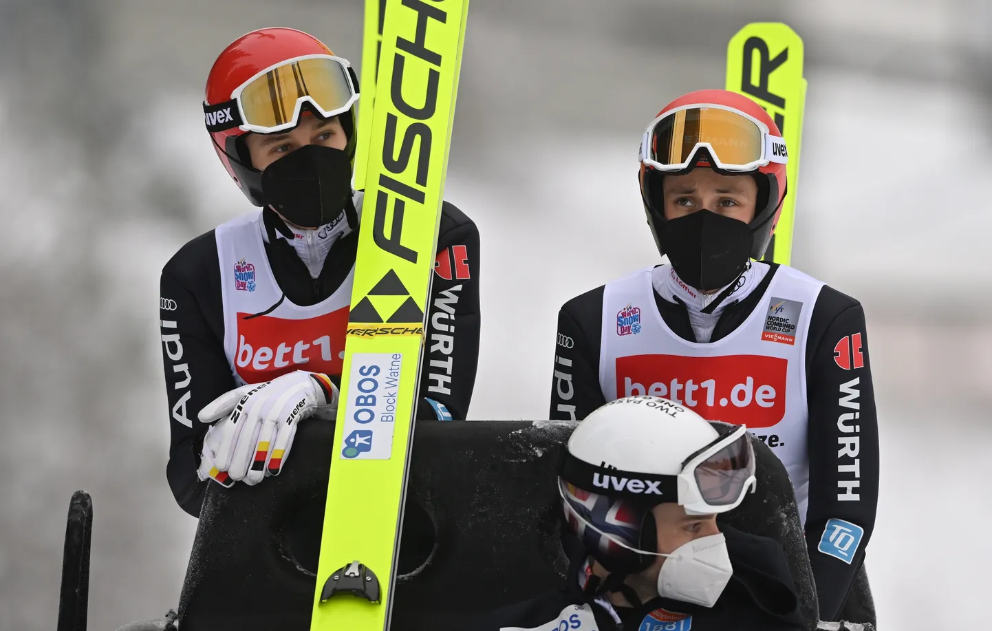 Eric Frenzel (vasakul) ja Terence Weber.