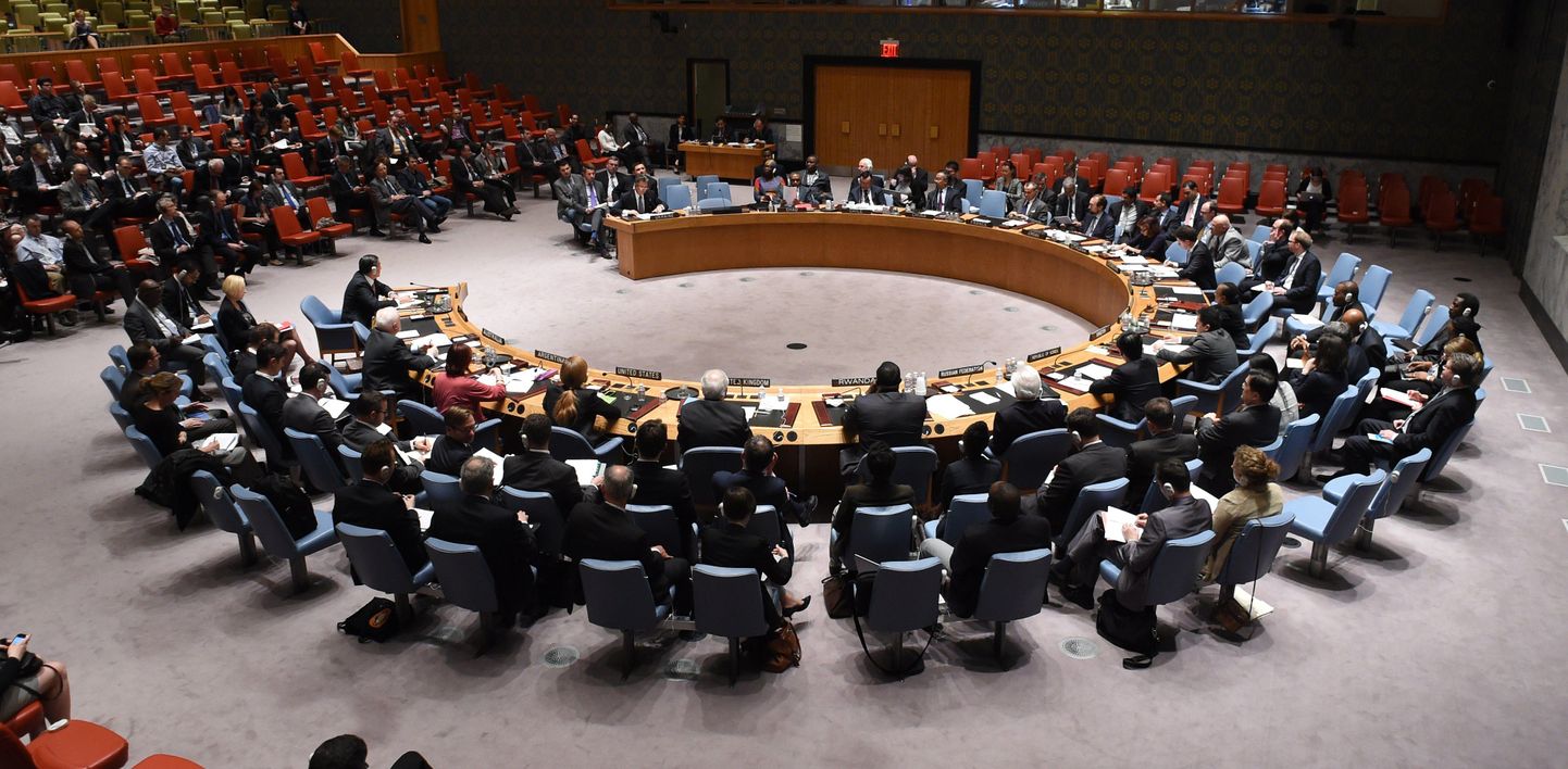 Заседание Совета безопасности ООН. Снимок иллюстративный.