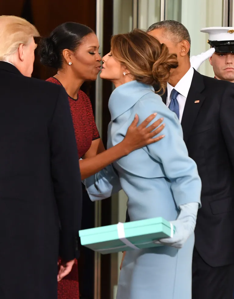 Obamade ja Trumpide kohtumine 20. jaanuaril Valges Majas