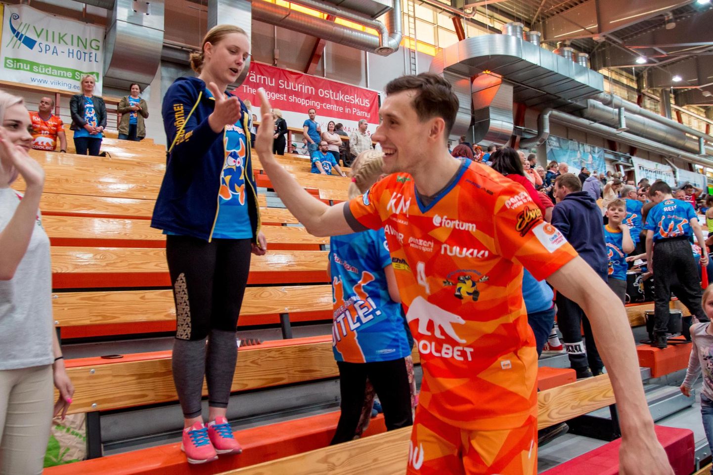 Läti koondislane Toms Švans on ennast kolme aastaga Pärnu võrkpalliklubi fännide südamesse mänginud.