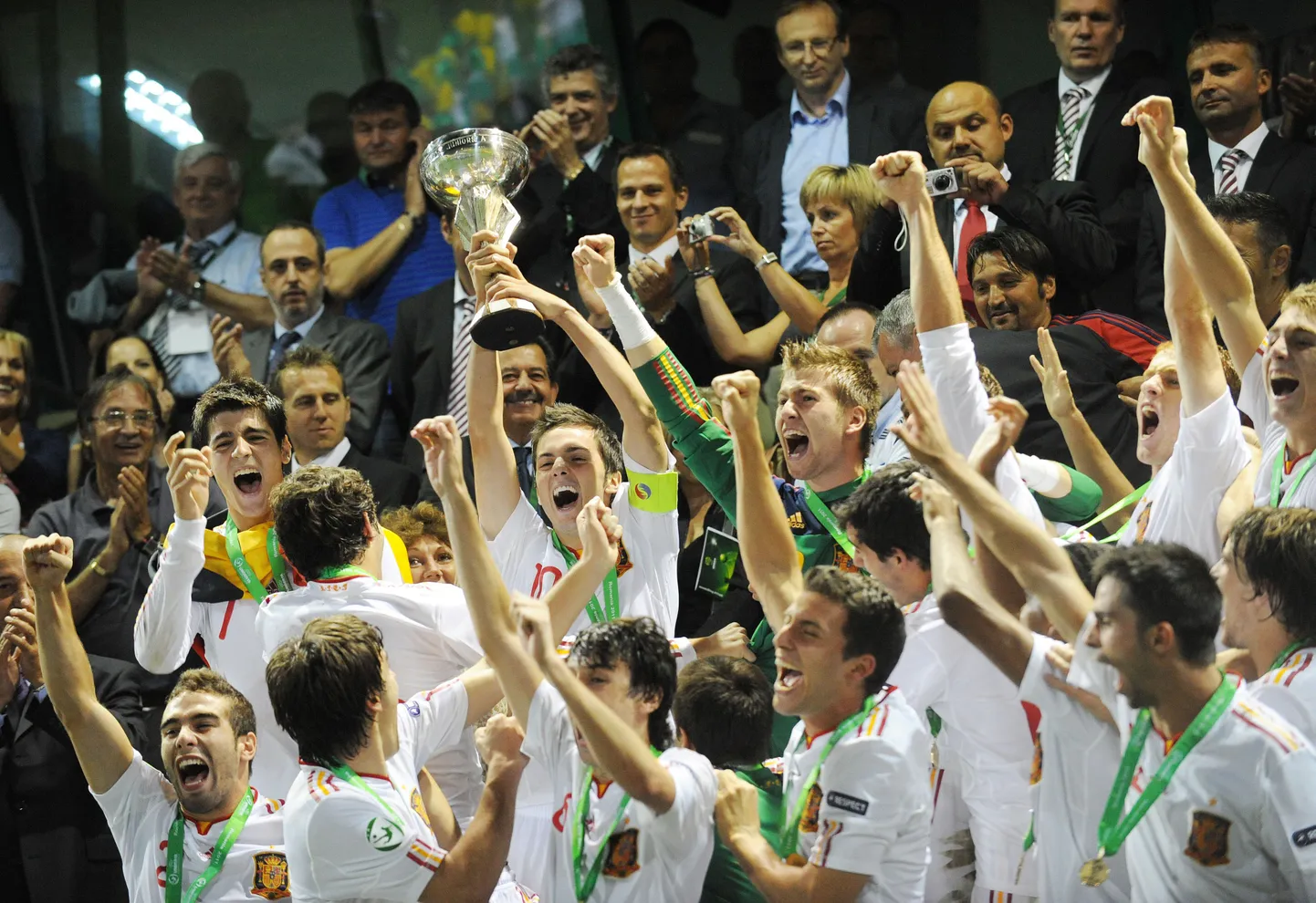 Mullu võitis U-19 Euroopa meistritiitli Hispaania.