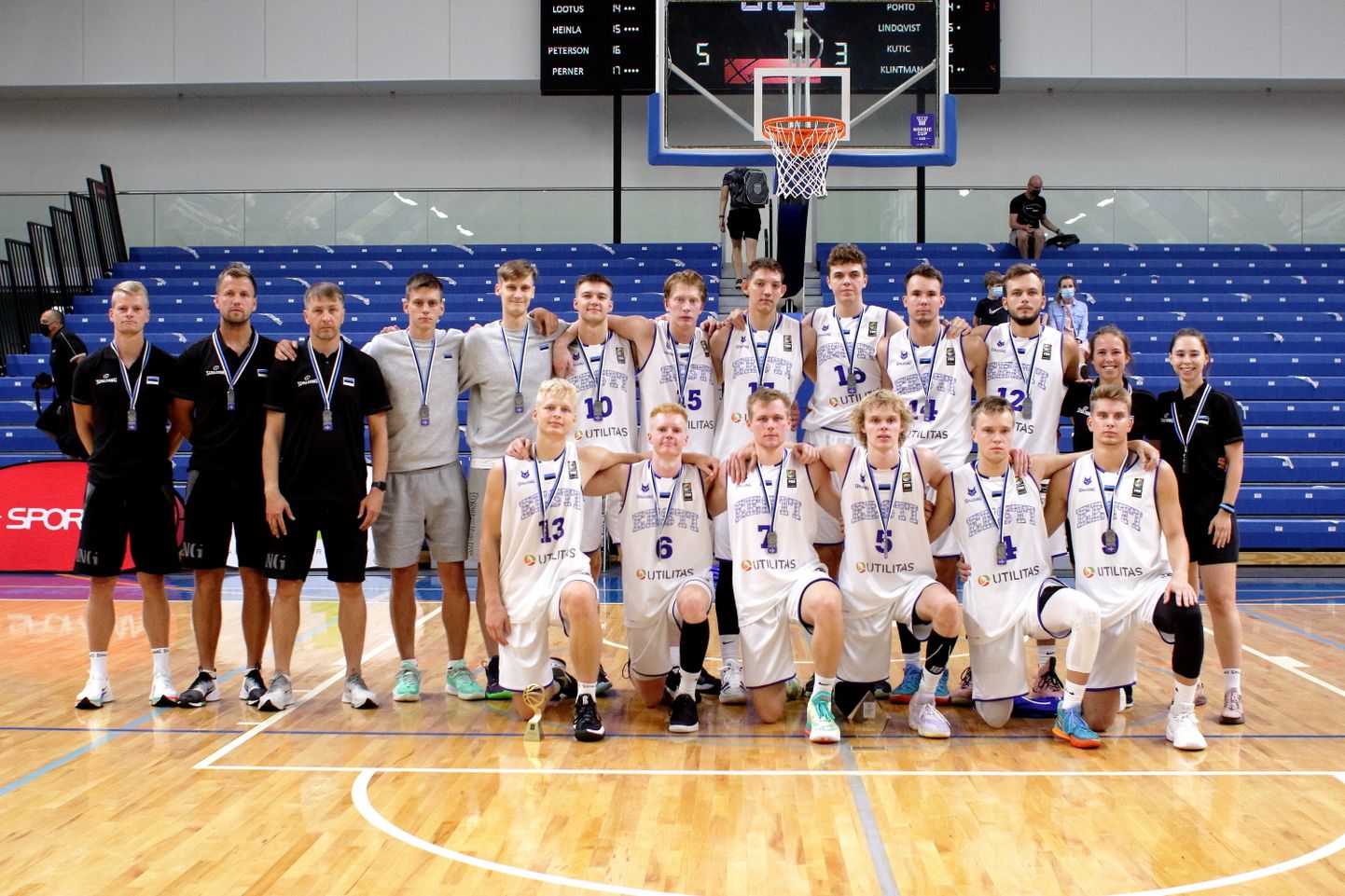 Eesti U20 korvpallikoondis.