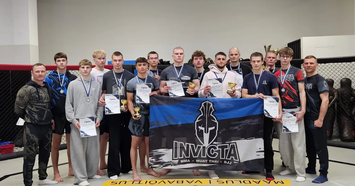 Seitse Invicta võitlejat krooniti Eesti meistriks