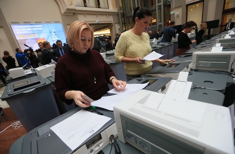 Накануне выборов в ЦИК тестируют системы электронного голосования