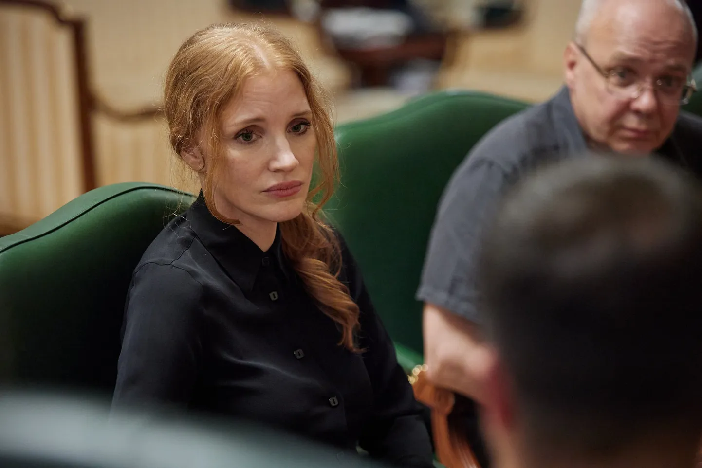 Hollywoodi näitleja Jessica Chastain Ukrainas.