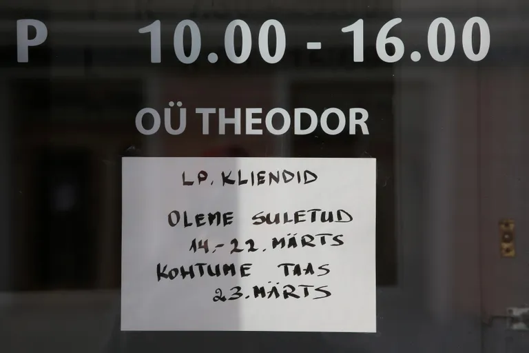 Meeste juuksur on eriolukorra tõttu suletud.