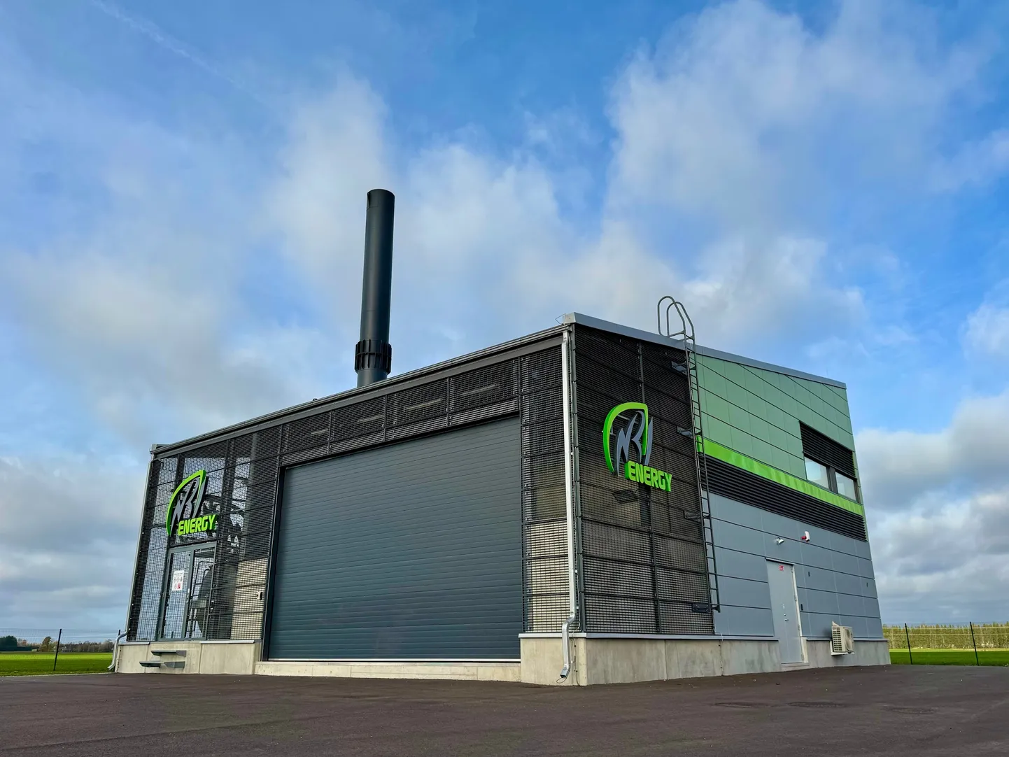 N.R. Energy Märja aleviku uus katlamaja.