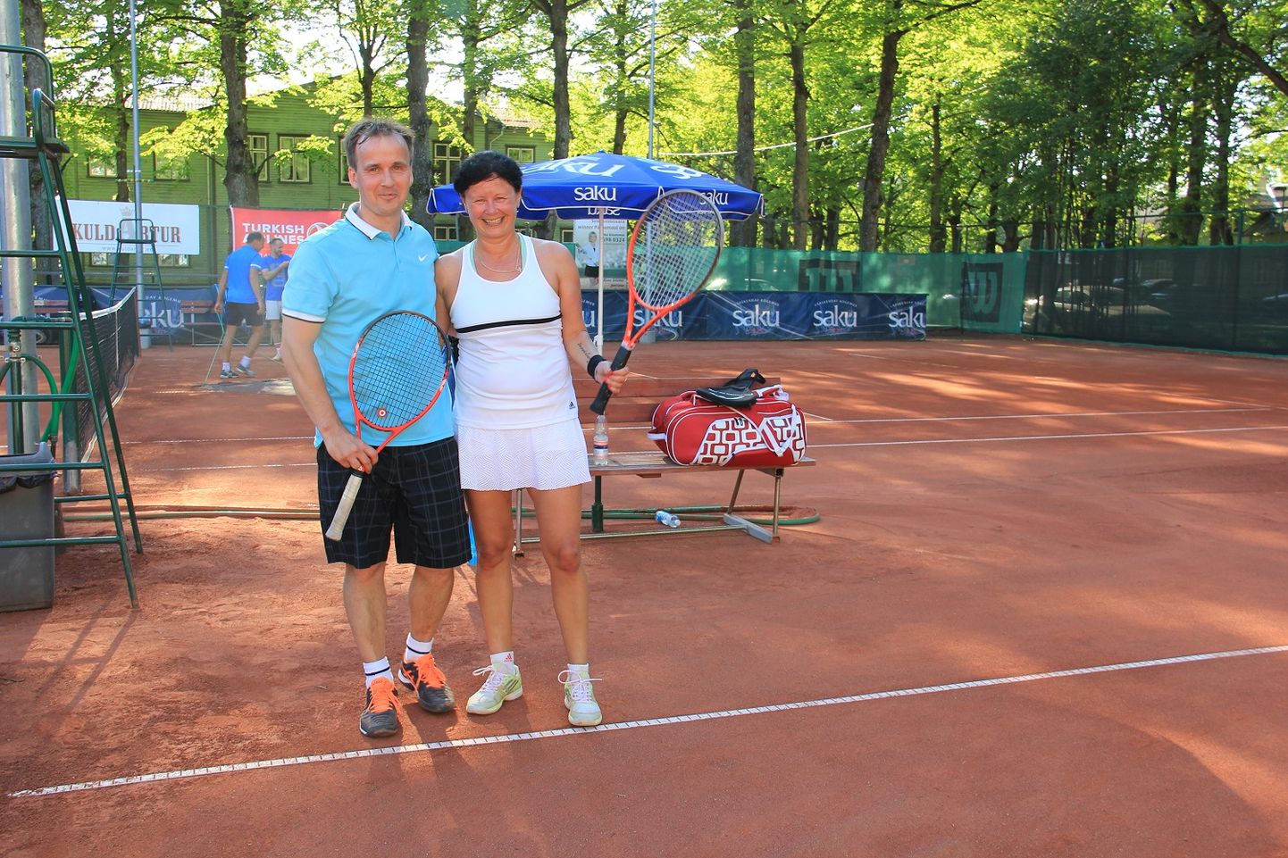 Turniiri võitjad Ivar Puusepp ja Liidia Ivanova.