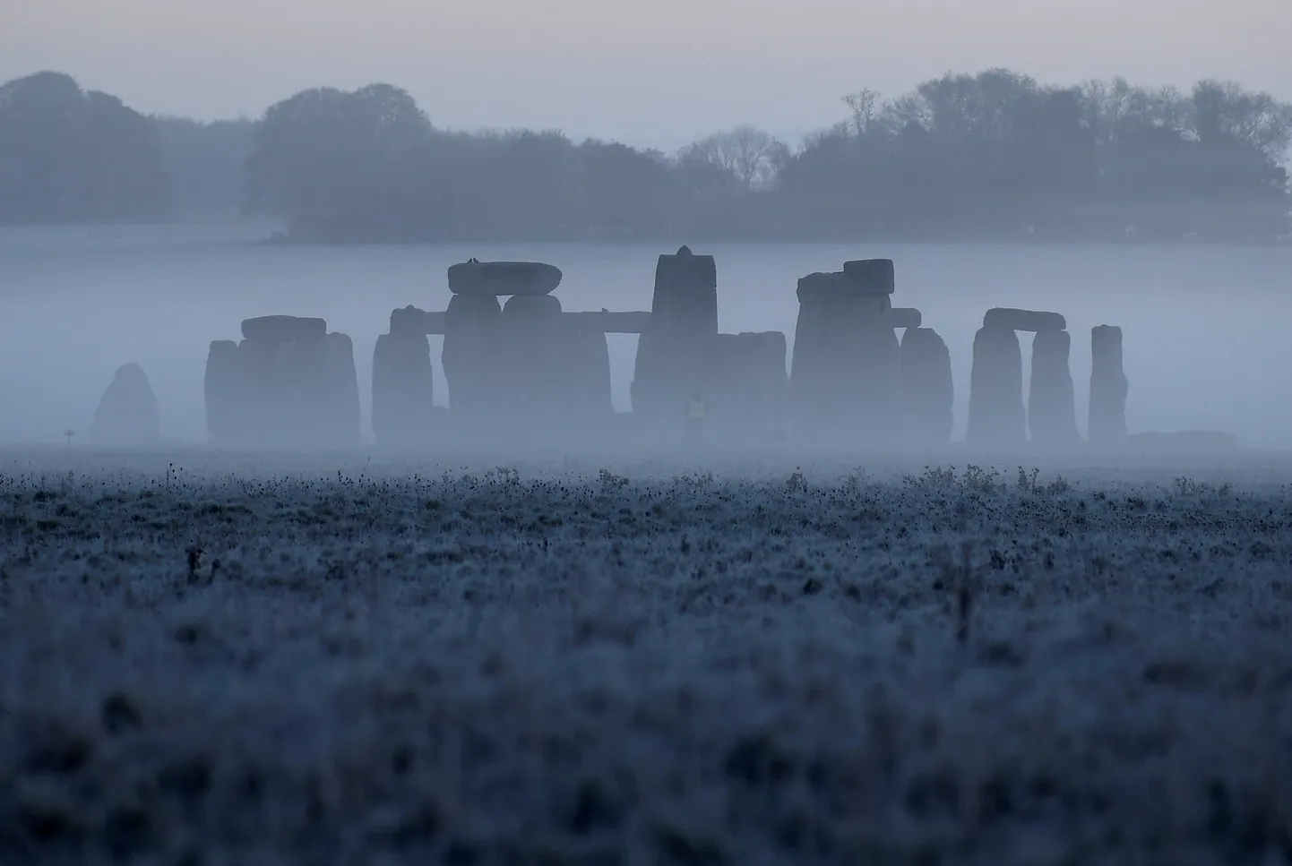 Stonehenge 2020. aasta novembris.