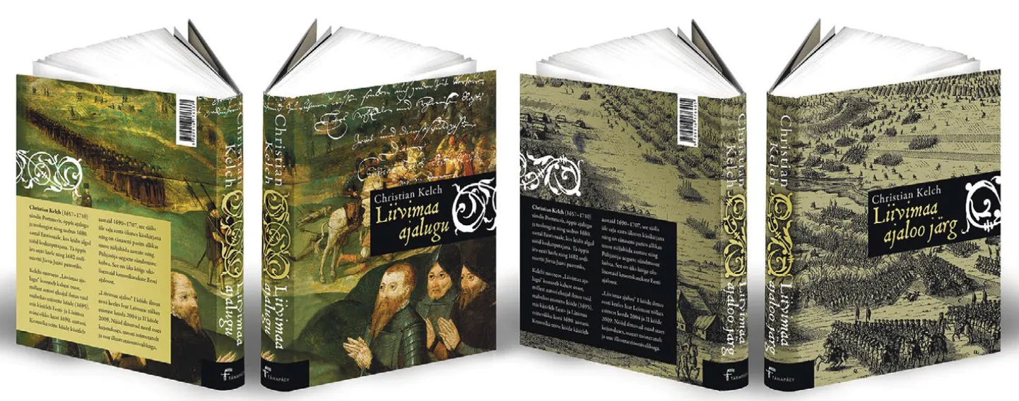 Christian Kelchi kroonikad ilmusid nüüd uues kujunduses ja uue illustratsioonivalikuga. Kroonikate sarja kujunduse autor on Andres Tali.