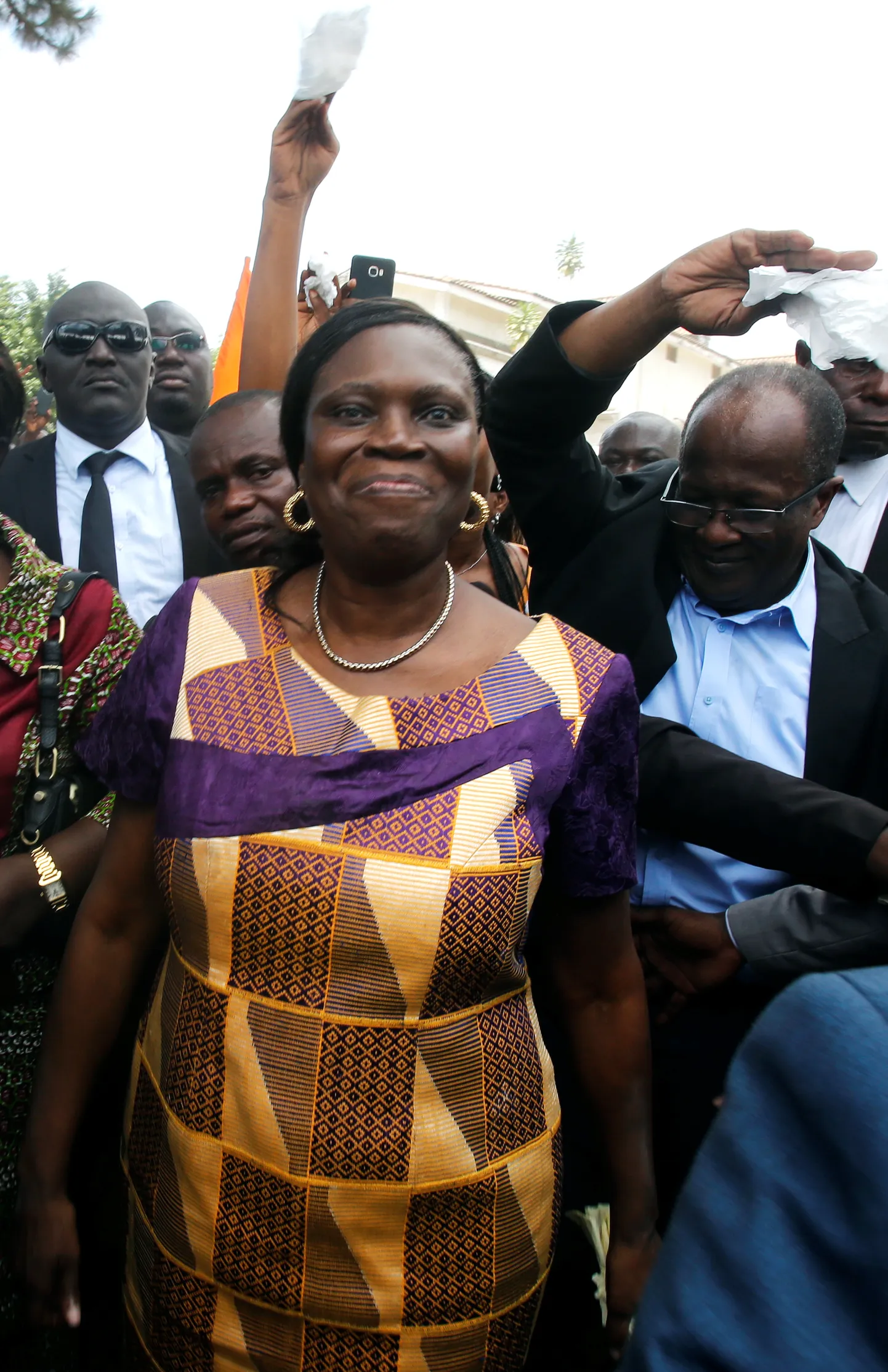 Endine esileedi Simone Gbagbo.