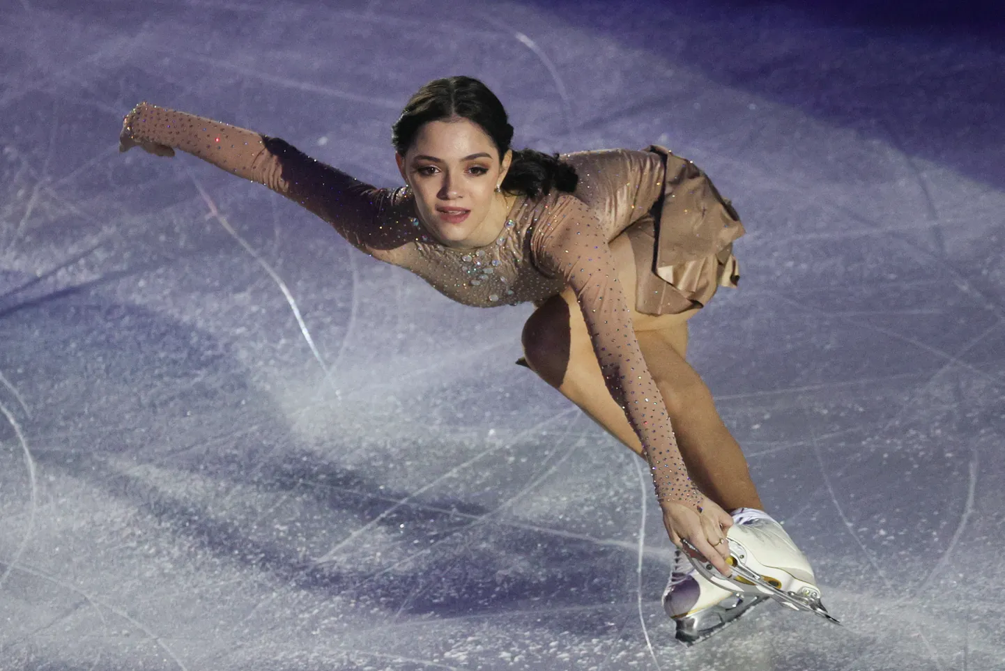 Venemaa iluuisutaja Jevgenia Medvedeva eelmise aasta lõpus.