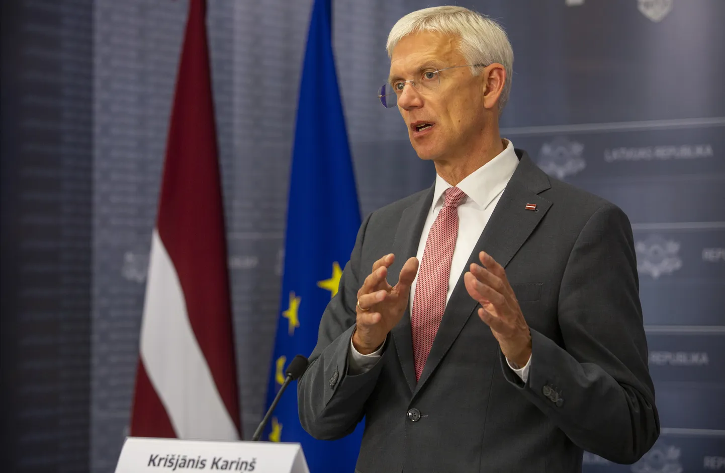 Ministru prezidents Krišjānis Kariņš.