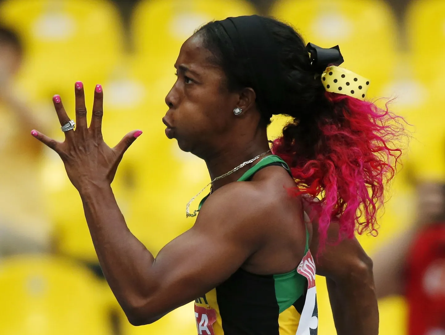 Shelly-Ann Fraser-Pryce.