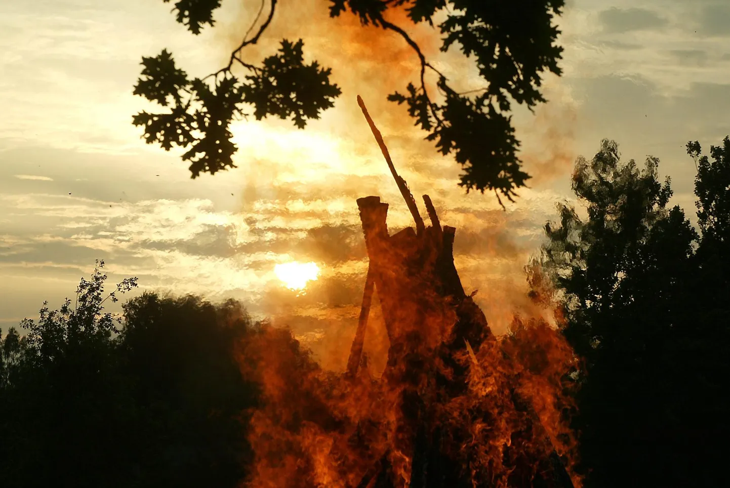 Jaanipäeva lõke.