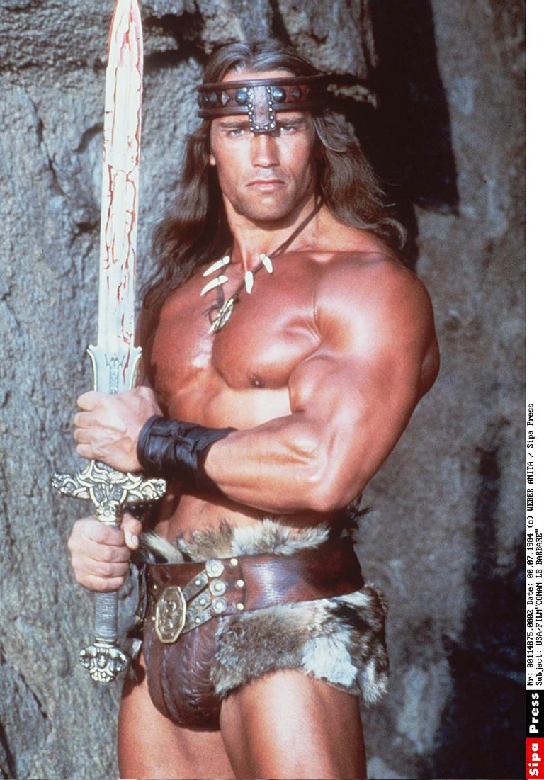Arnold Schwarzenegger 1982. aasta filmis «Barbar Conan»