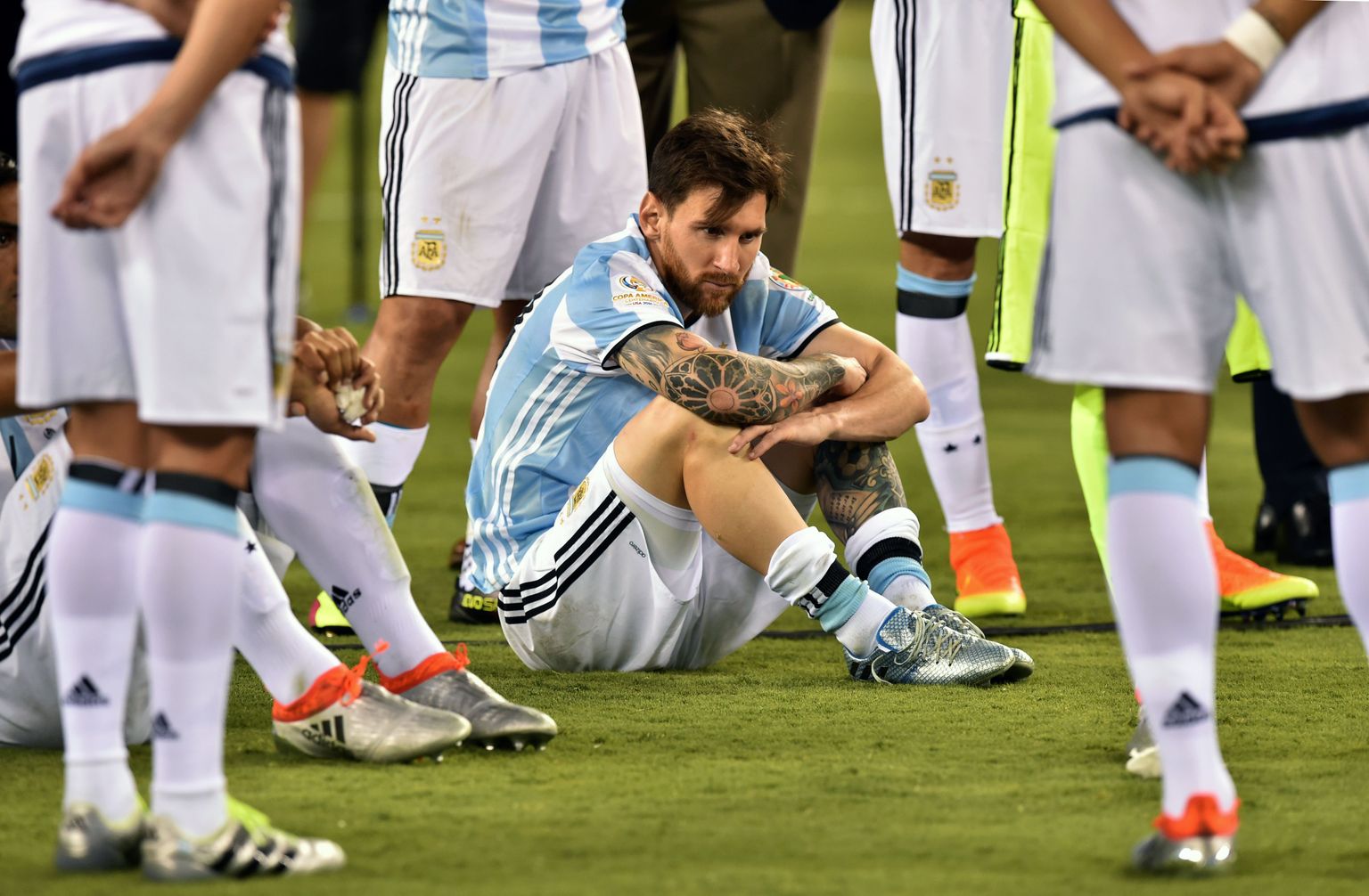 Kui Lionel Messi loobumisotsuse jõusse jätab, jääbki tal Argentina koondisega karikas võitmata.