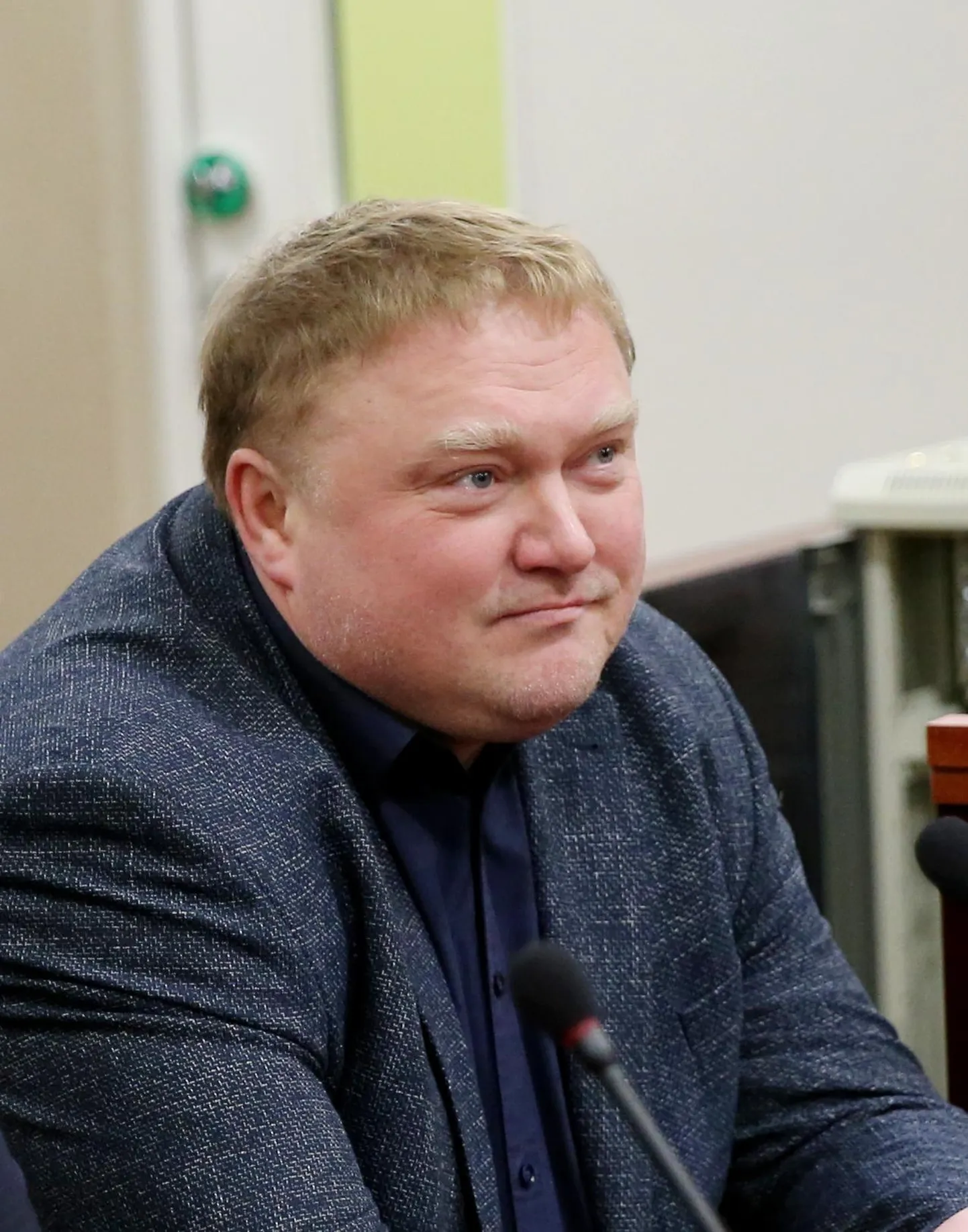 Kajar Lember kohtuotsuse ettelugemisel 14. detsembril Tartu maakohtus.