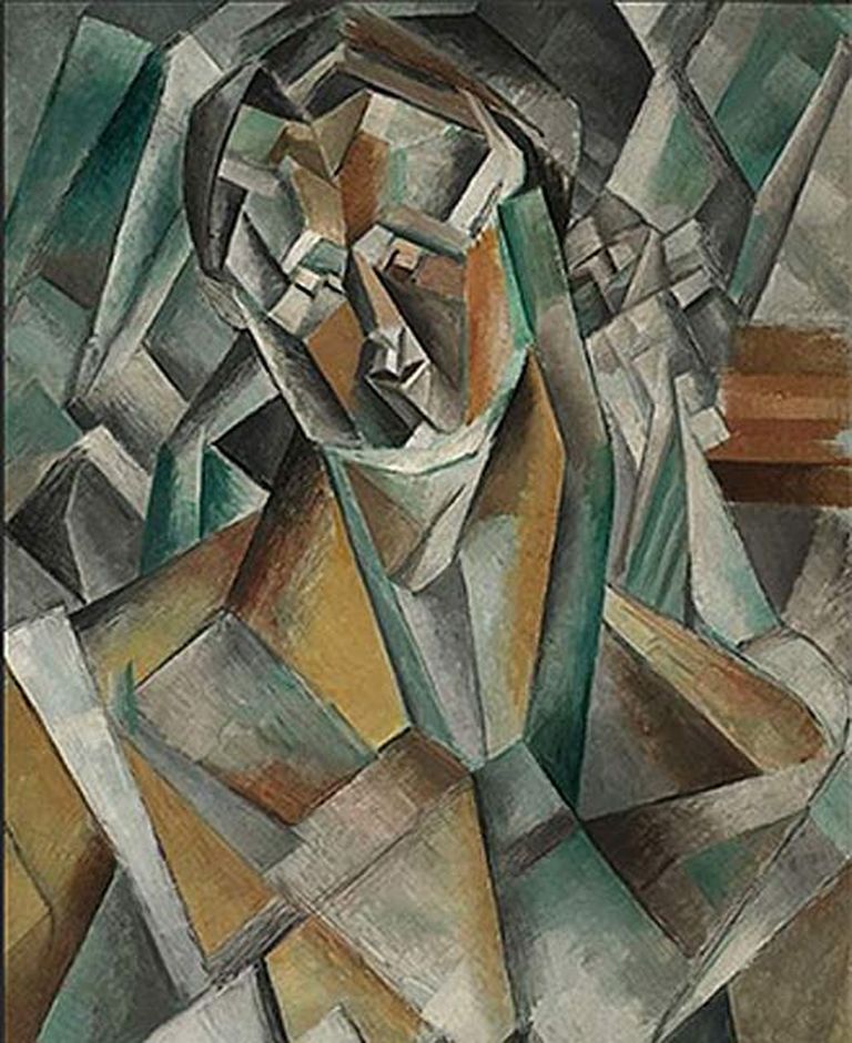 Пабло Пикассо «Сидящая женщина» 