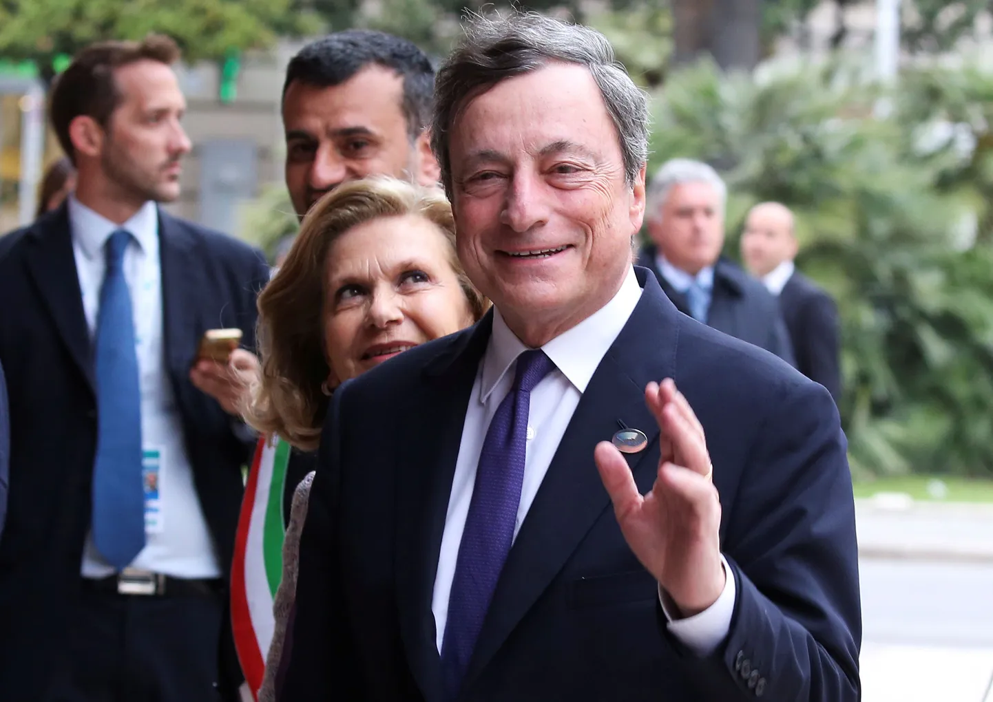Mario Draghi.