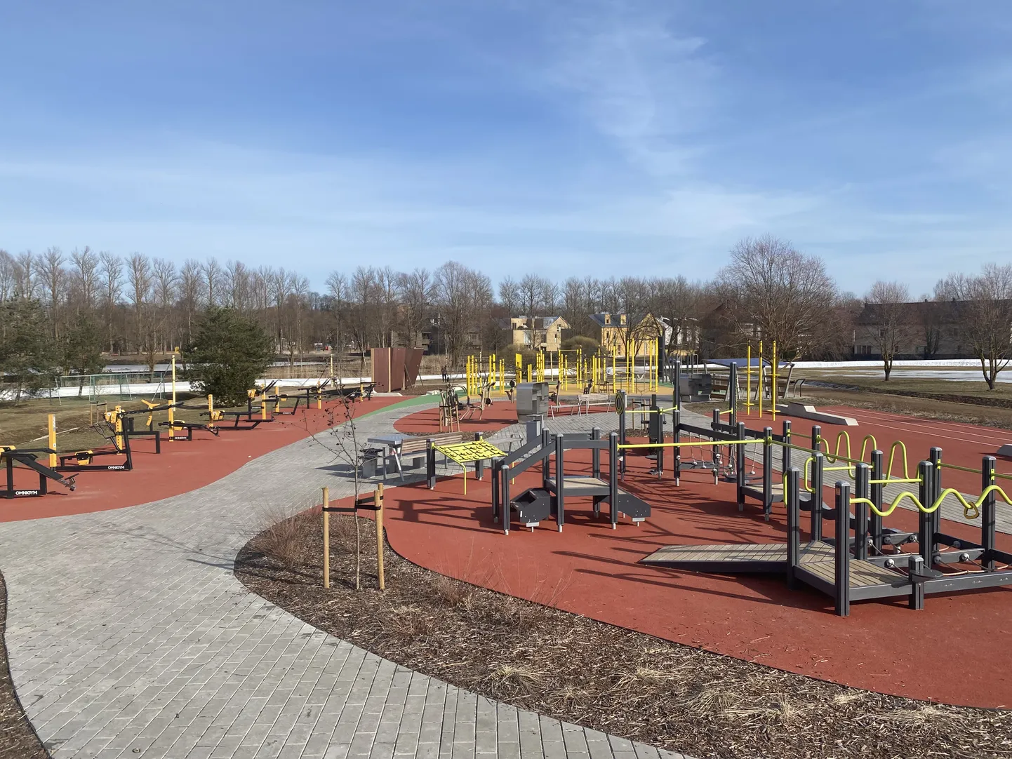 Tähtvere välijõusaal ja selle kõrval asuv pumptrack läks kokku Tartu linnavalitsusele maksma ligikaudu miljon eurot.