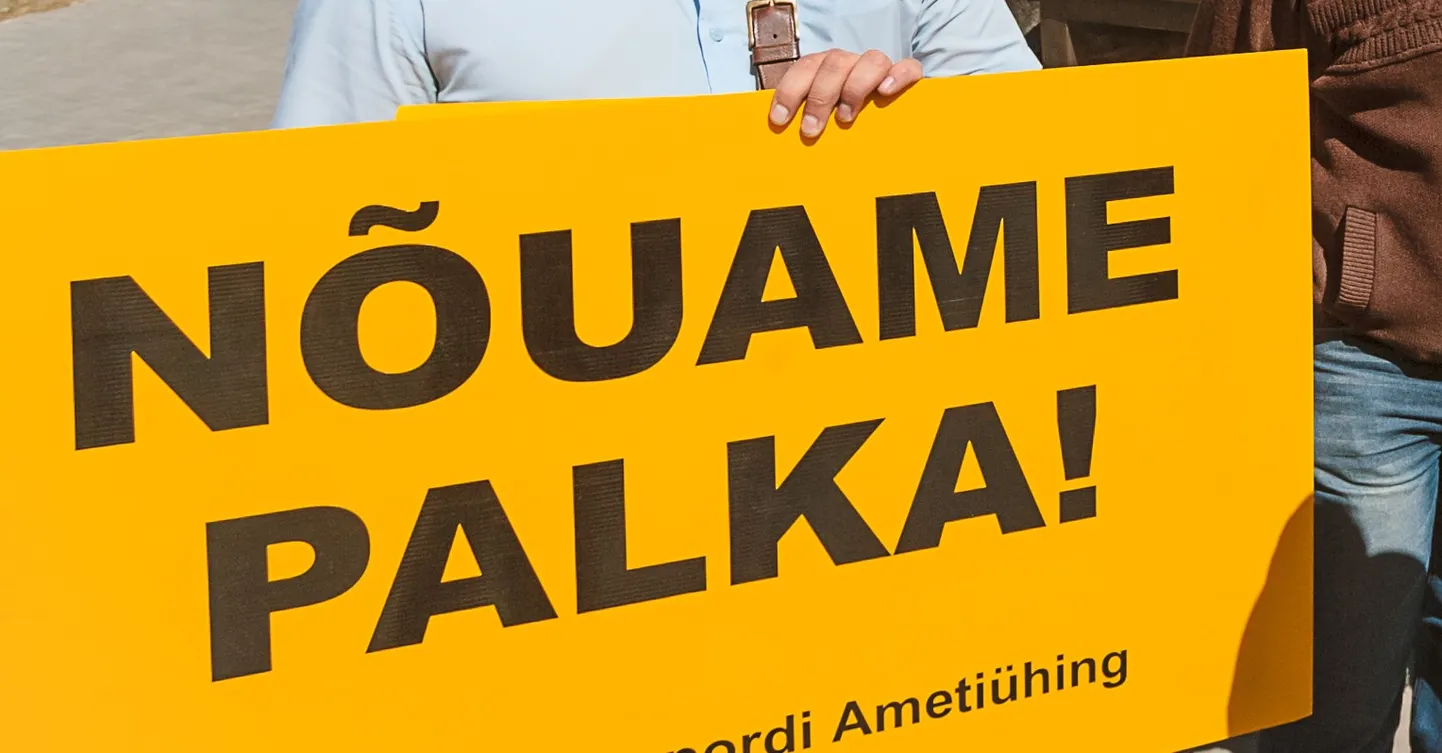Palganõudmise pikett.