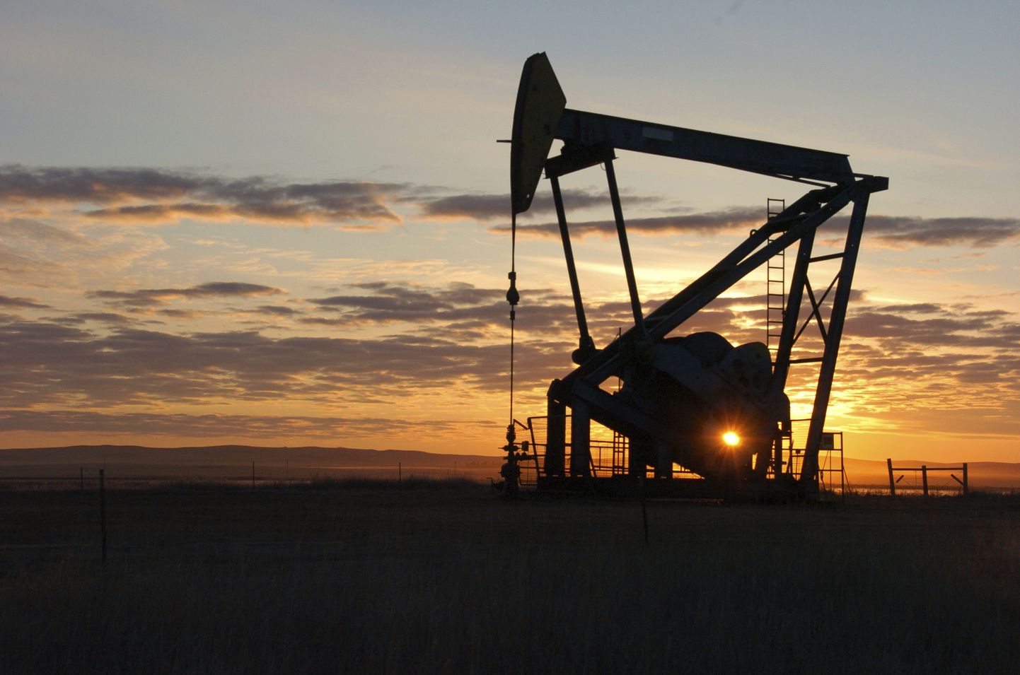 Whiting Petroleumi nafatpump Bakkeni naftaväljal USAs.