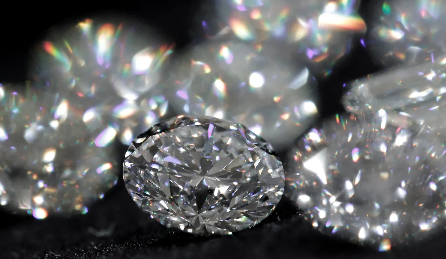 Alrosa teemandid.