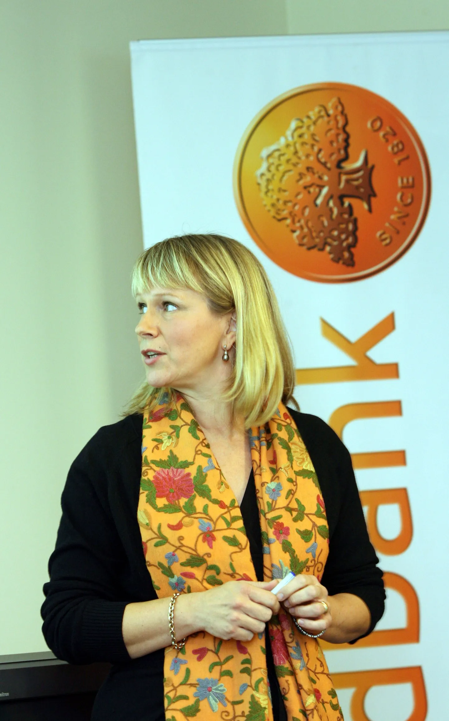 Swedbank Roburi tegevjuht Carina Tovi.