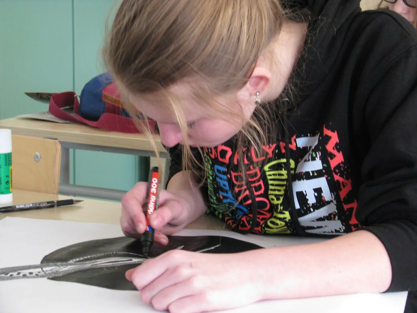 Kunstikonkursil osales ligi 80 Pärnu koolide 5.-12. klassi õpilast.