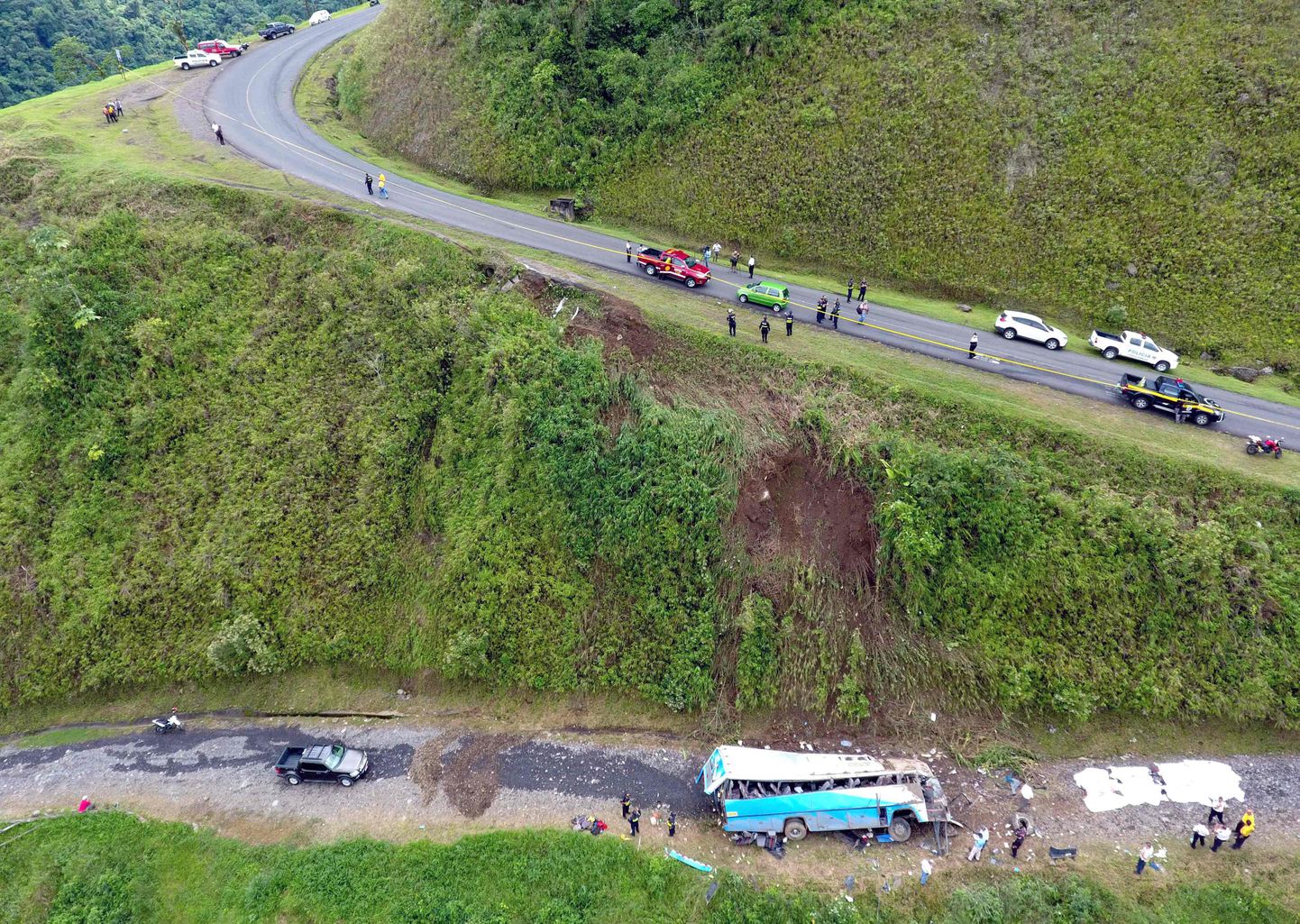 Õnnetus juhtus Cinchona asula lähedal mägiteel.