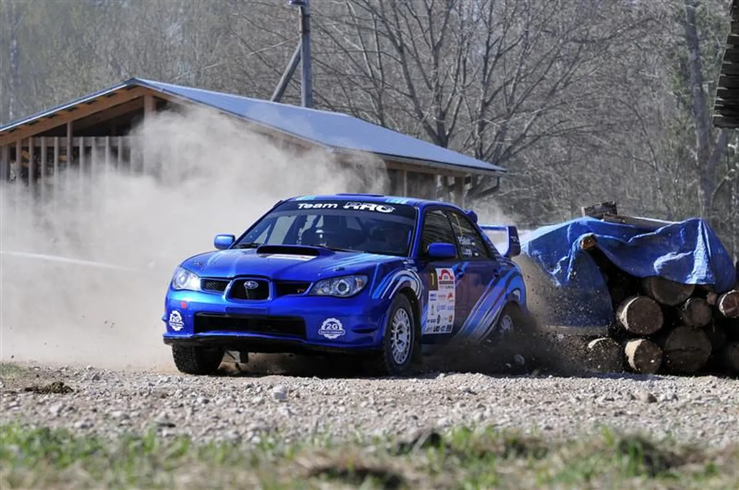 Priit Saluri ja Indrek Lepp Tallinna rallil.