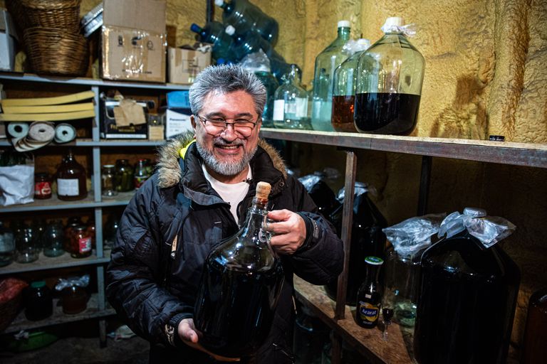 Nasreddin Hodžajevil on oma majas isiklik veinikelder.