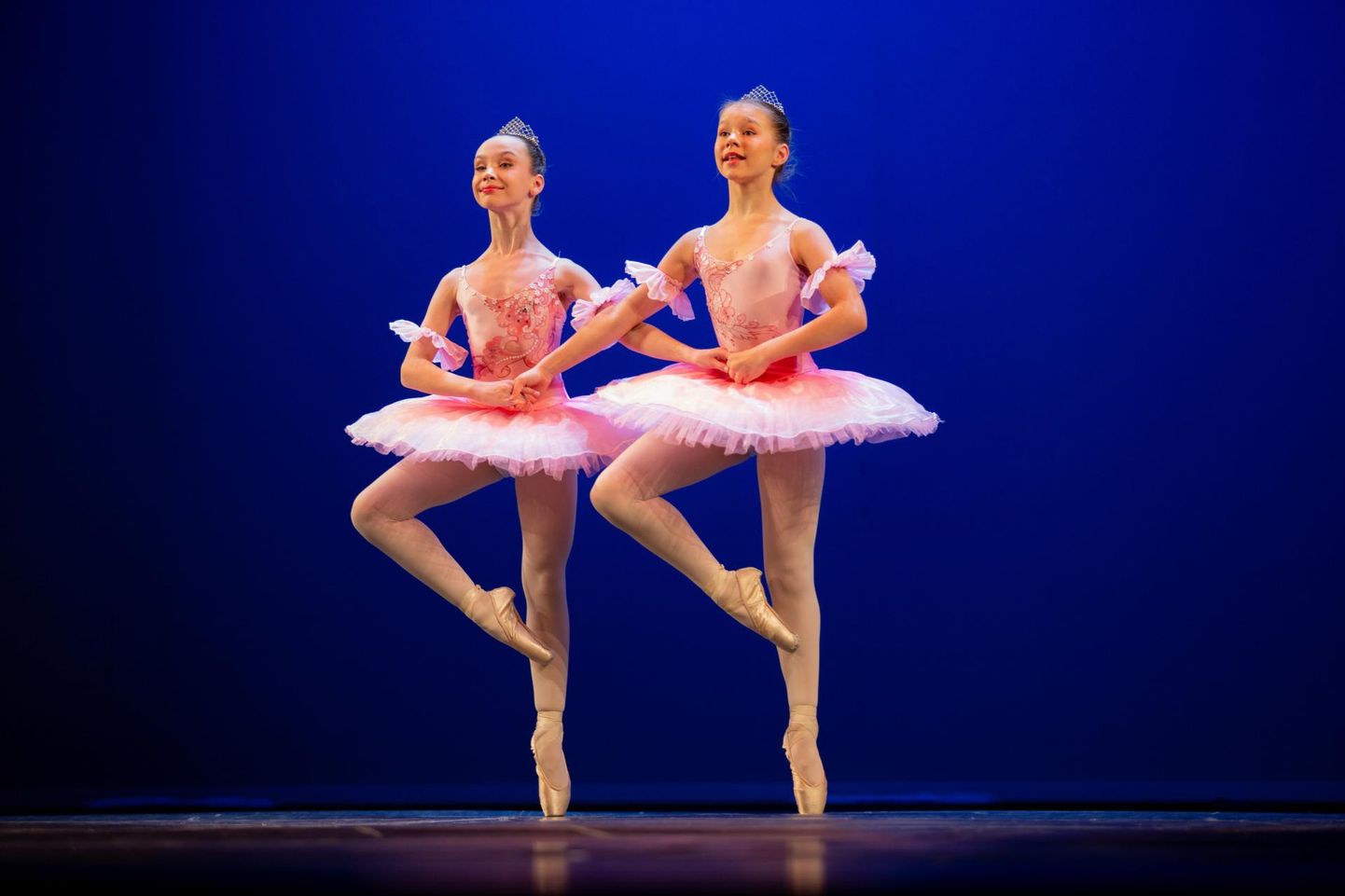  IDA tantsukooli esitus Eesti balletikoolide galal Pizzicato balletist "Sylvia".