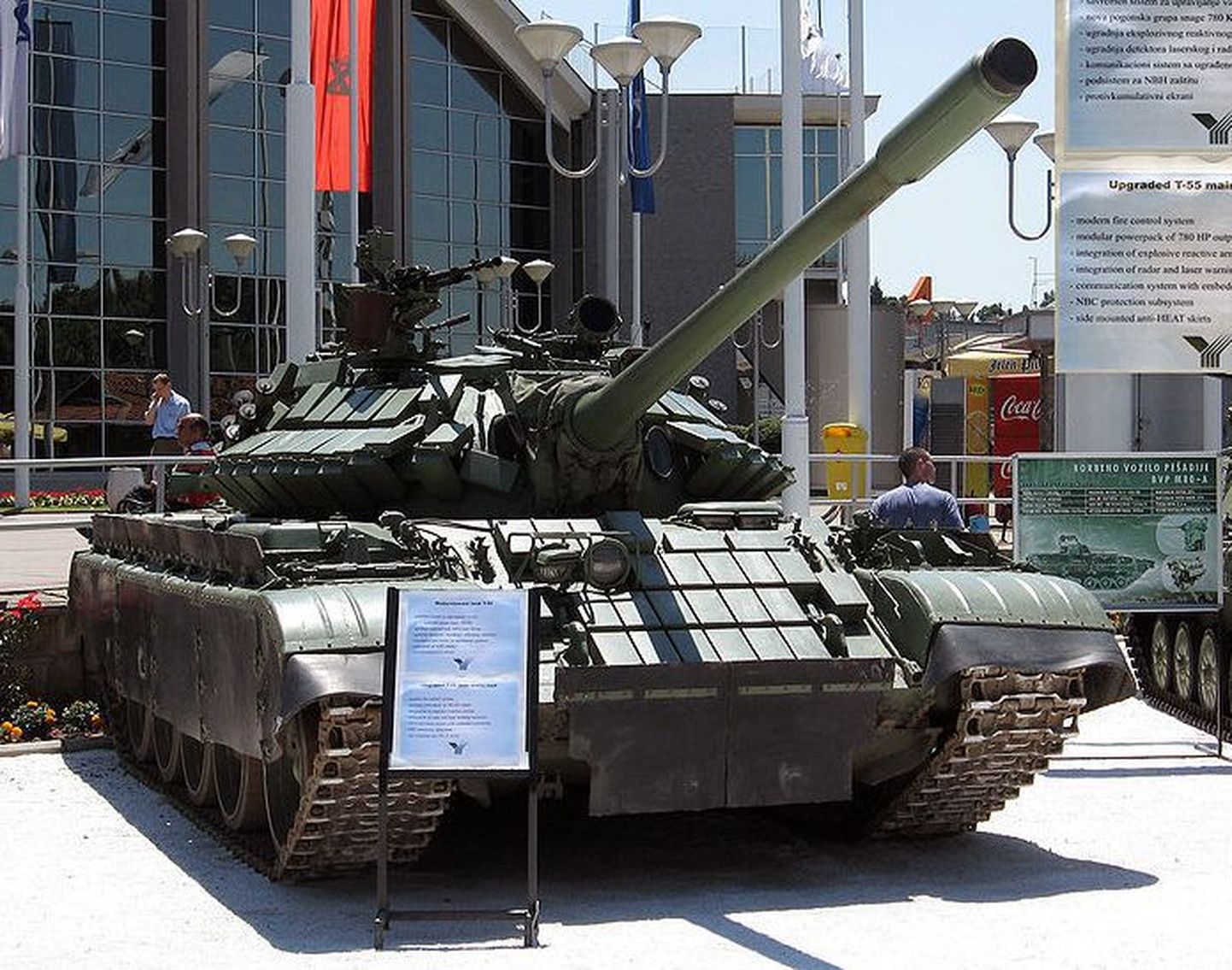 T-55 tank