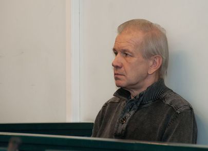 Riigireetmises süüdi mõistetud Vladimir Veitman kohtus.