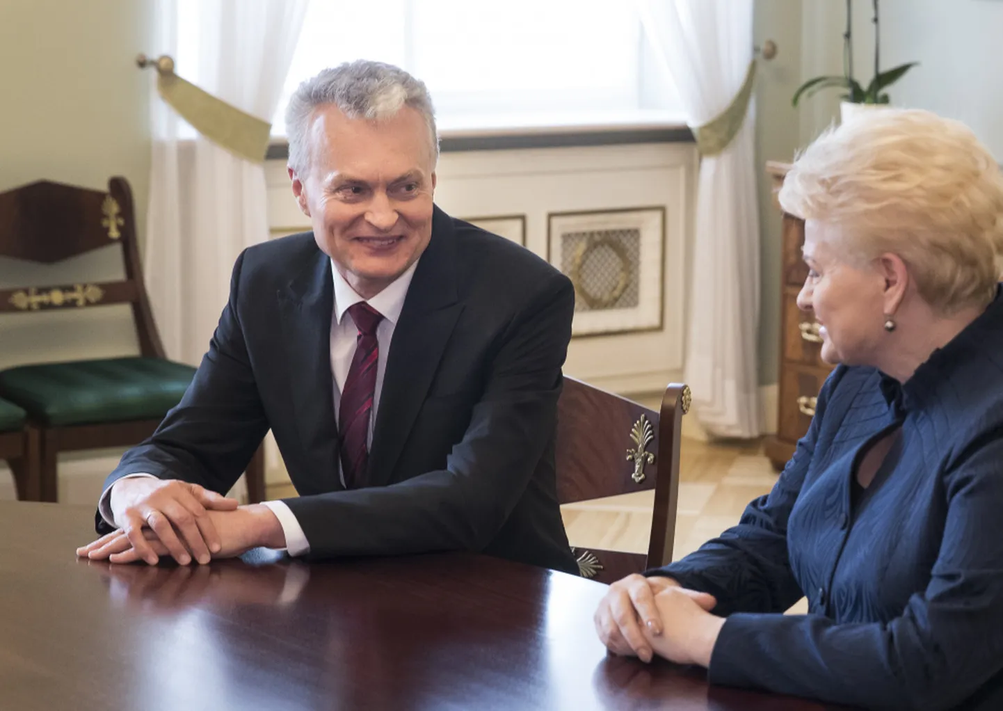 Gitans Nausēda un Daļa Grībauskaite