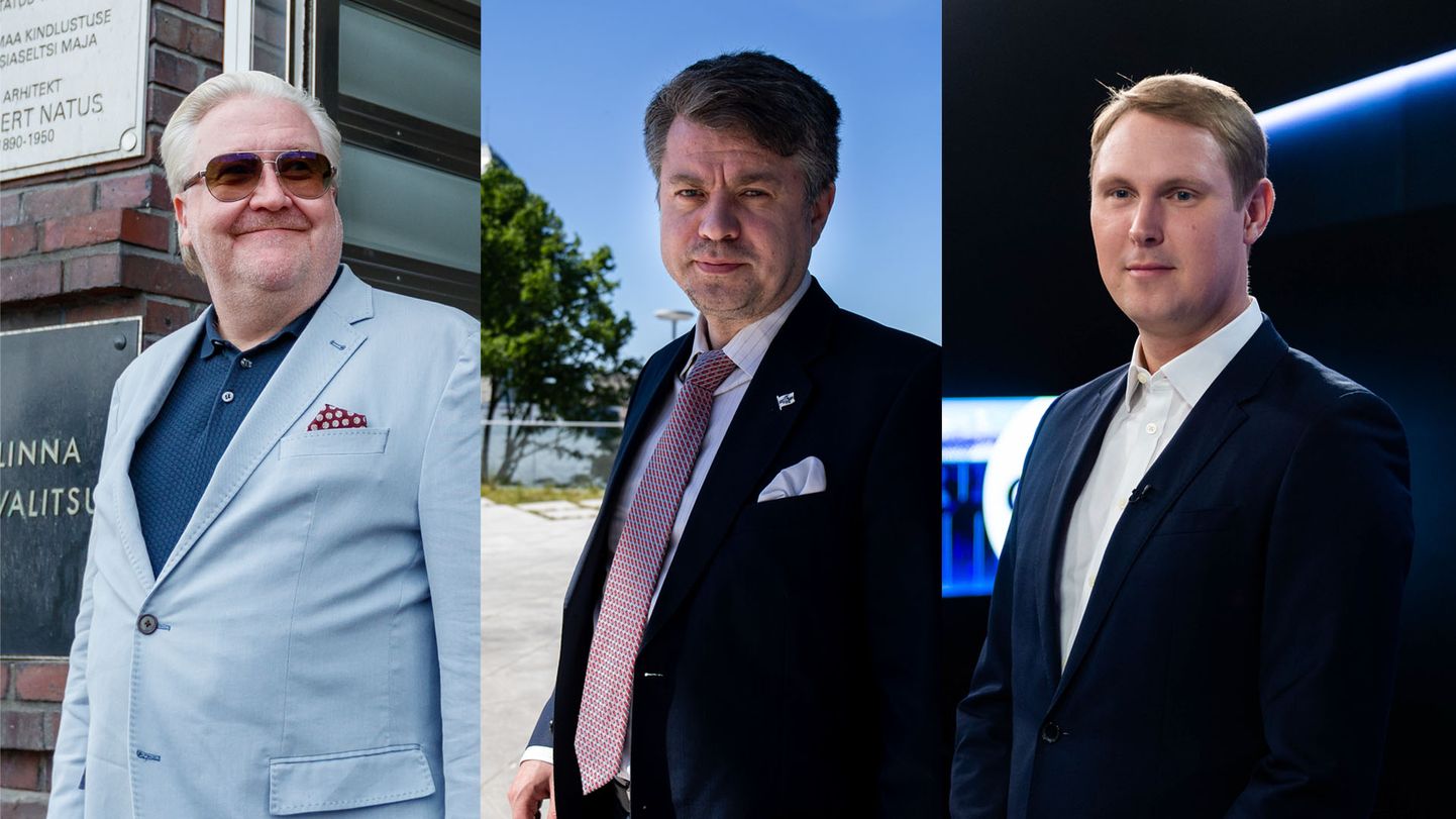 Marek Reinaas, Urmas Reinsalu, Raimond Kaljulaid