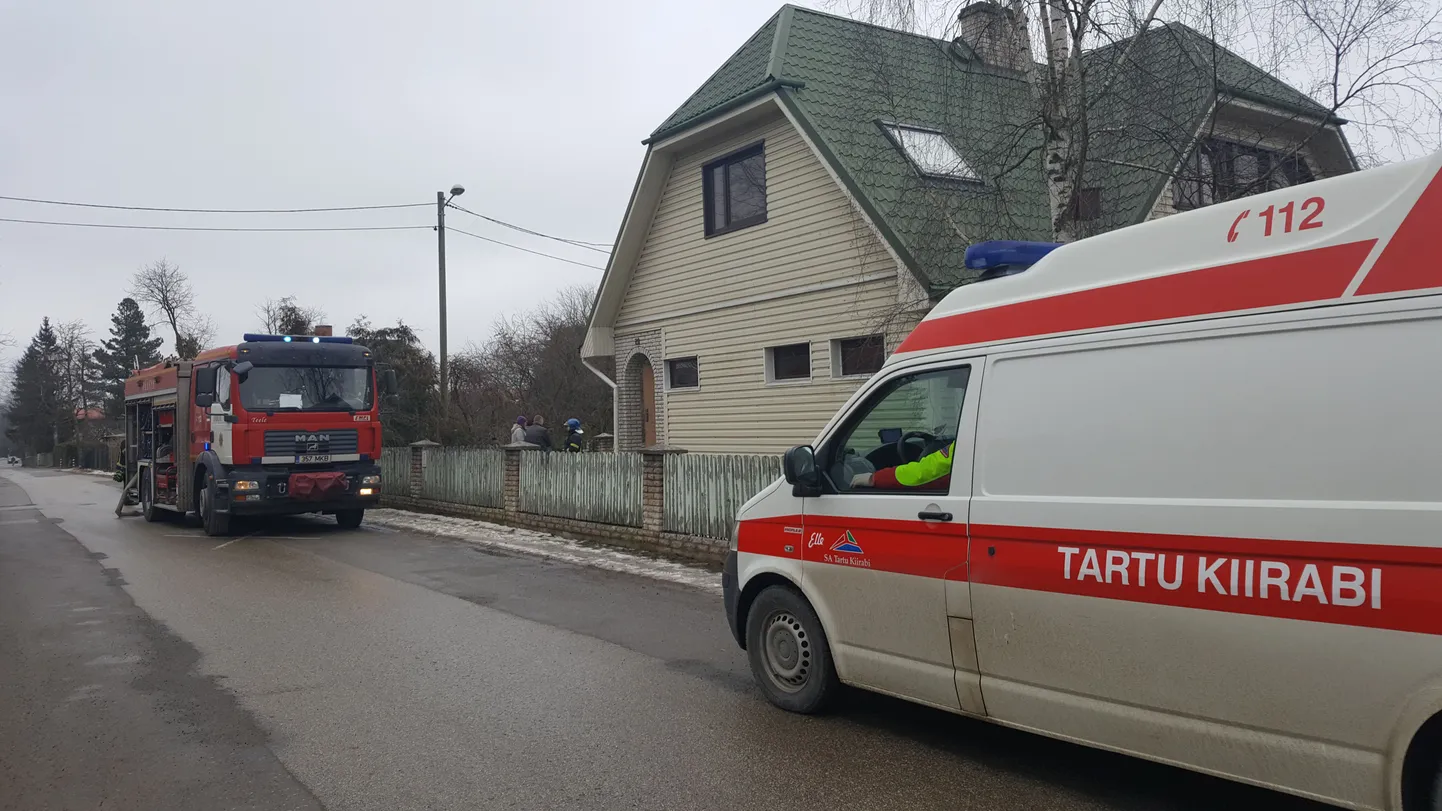 Tartus plahvatas elumaja katel
