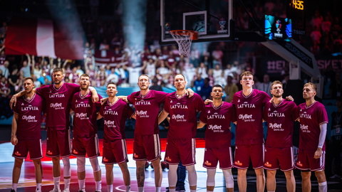 Latviju "EuroBasket 2025" astotdaļfinālā gaida Baltijas derbijs