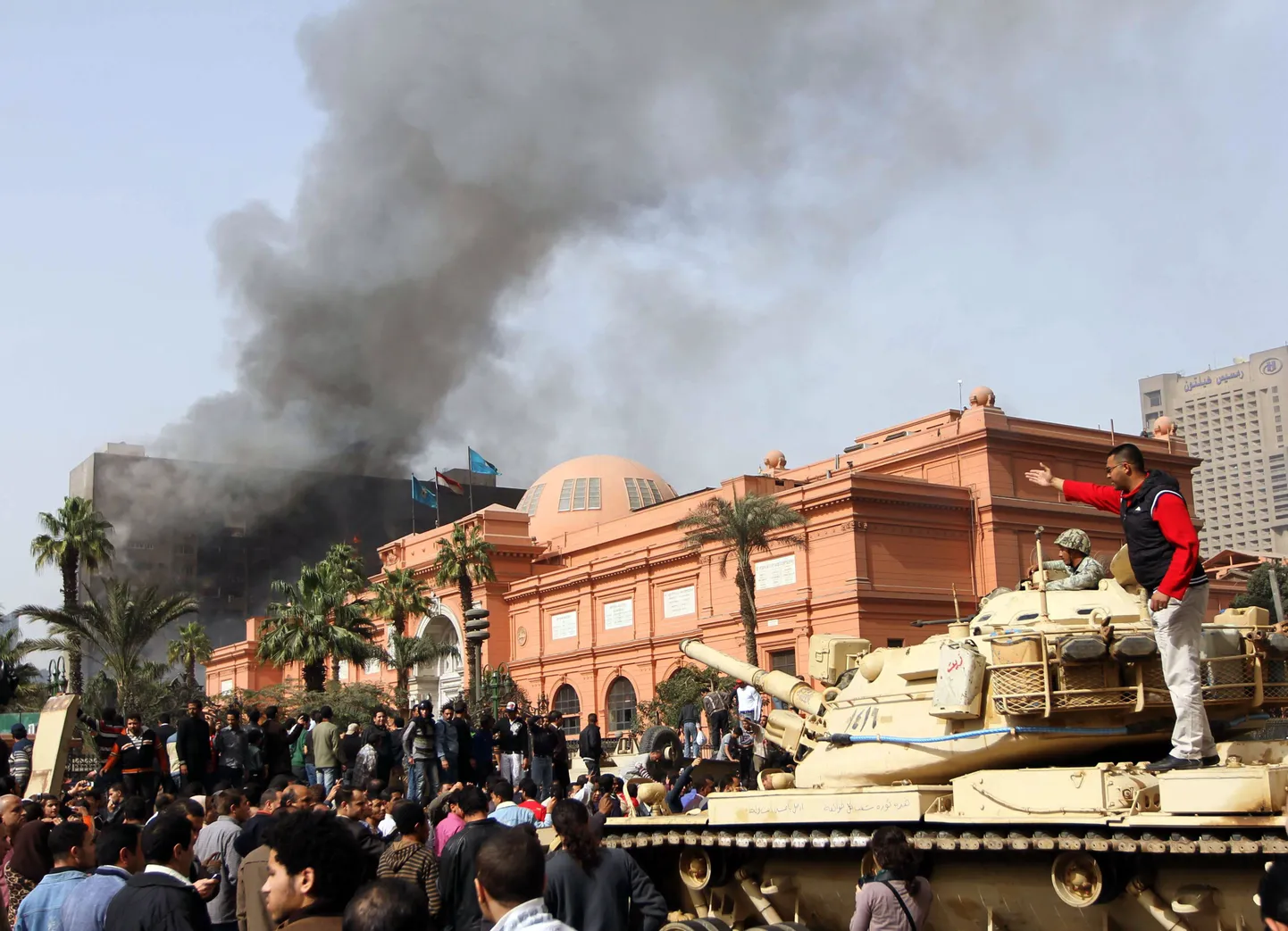 Rahutused Egiptuse linnades.
