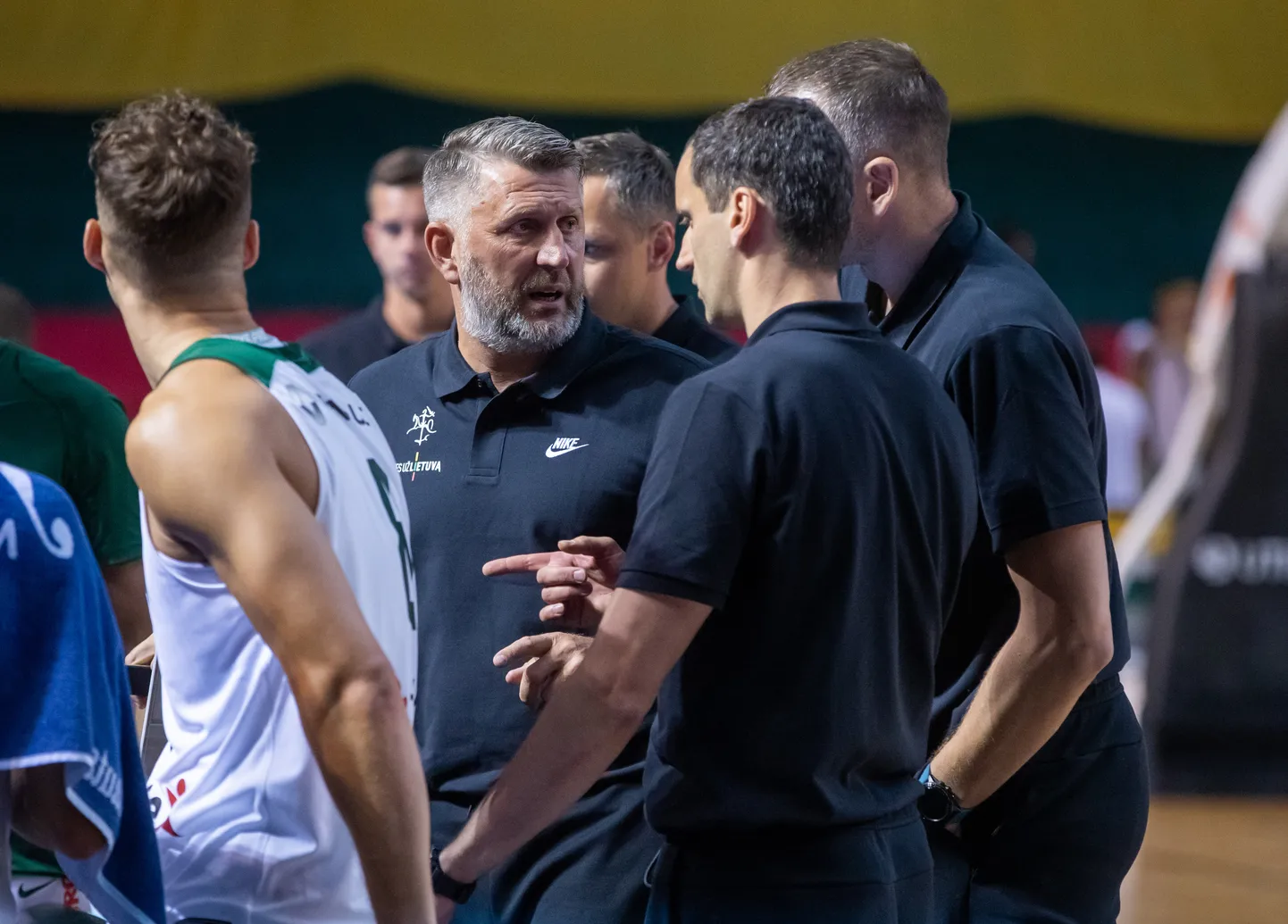 Leedu peatreener Darius Maskoliunas.