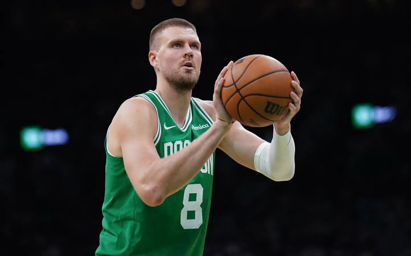 Latvijas basketbolists Kristaps Porziņģis.