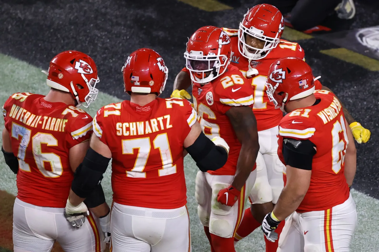 Kanzassitijas "Chiefs" spēlētāji