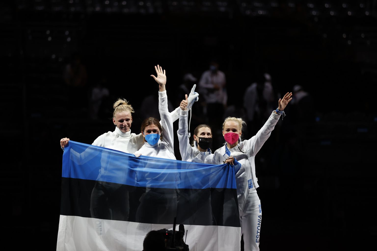Tokyo olümpia epeefinaal, Eesti – Lõuna-Korea.