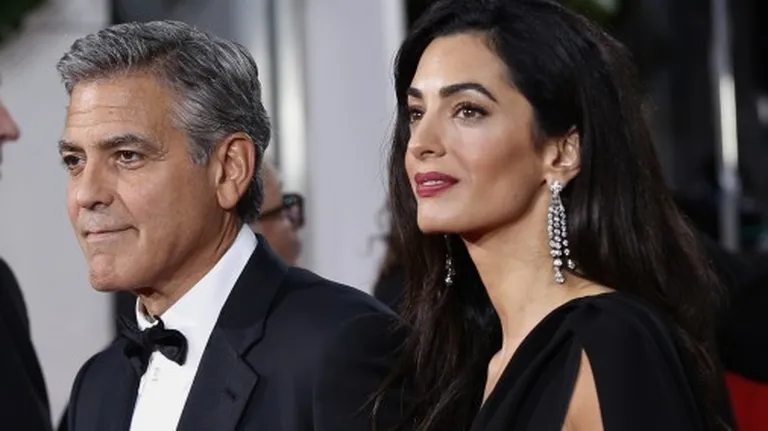 Джордж Клуни и Амаль Клуни 